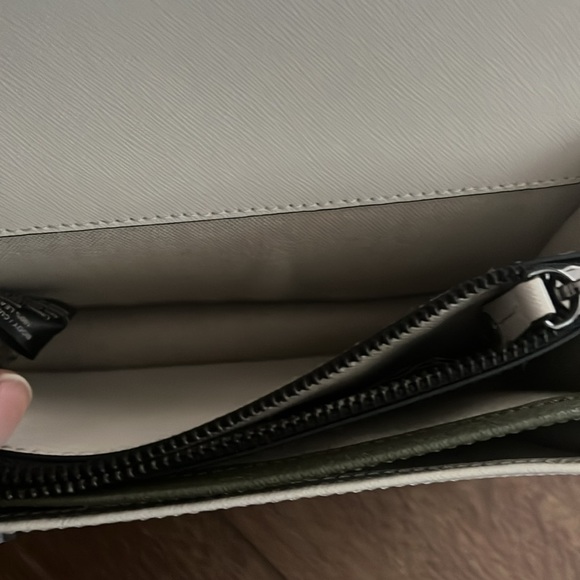 Botkier Army Green, Cream and Dark Tan bag - Picture 6 of 6